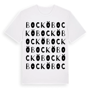 Bockö ordlek t-shirt – ekologisk bomull t-shirt från Pinshirt