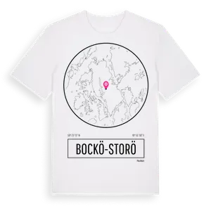Bockö-Storö t-shirt – ekologisk bomull t-shirt från Pinshirt