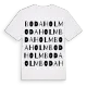 Bodaholm ordlek t-shirt