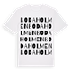 Bodaholmen ordlek t-shirt