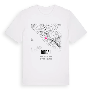 Bodal karta t-shirt – ekologisk bomull t-shirt från Pinshirt