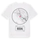 White t-shirt med Bodal t-shirt