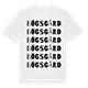 Bögs gård ordlek t-shirt