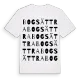Bogsättra ordlek t-shirt