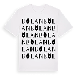 Bölan ordlek t-shirt – ekologisk bomull t-shirt från Pinshirt