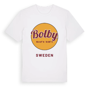Bolby cirkel t-shirt – ekologisk bomull t-shirt från Pinshirt