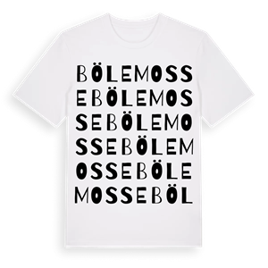 Bölemosse ordlek t-shirt – ekologisk bomull t-shirt från Pinshirt