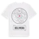 White t-shirt med Bollmora t-shirt