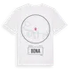 White t-shirt med Bona t-shirt