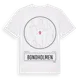 White t-shirt med Bondholmen t-shirt