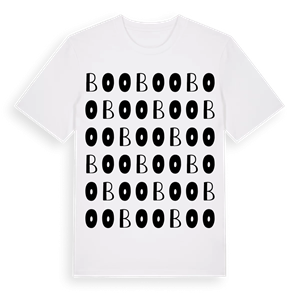 Boo ordlek t-shirt – ekologisk bomull t-shirt från Pinshirt