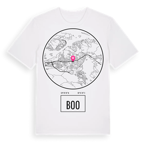 Boo t-shirt – ekologisk bomull t-shirt från Pinshirt