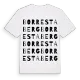 Borrestaberg ordlek t-shirt