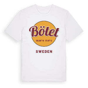 Bötet cirkel t-shirt – ekologisk bomull t-shirt från Pinshirt
