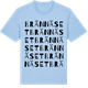 Blue Soul t-shirt med Brännäset ordlek t-shirt