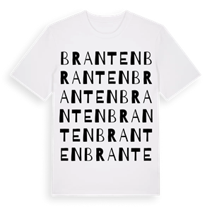 Branten ordlek t-shirt – ekologisk bomull t-shirt från Pinshirt