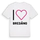 Jag älskar Bredäng t-shirt stort tryck