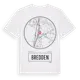 White t-shirt med Bredden t-shirt