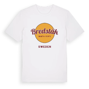 Bredstäk cirkel t-shirt – ekologisk bomull t-shirt från Pinshirt