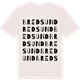 Vintage White t-shirt med Bredsund ordlek t-shirt