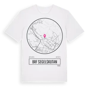 Brf Segelskutan t-shirt – ekologisk bomull t-shirt från Pinshirt
