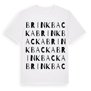 Brinkbacka ordlek t-shirt – ekologisk bomull t-shirt från Pinshirt