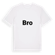 Bro fetstil t-shirt