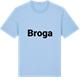 Blue Soul t-shirt med Broga fetstil t-shirt
