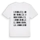 Brokeludd ordlek t-shirt