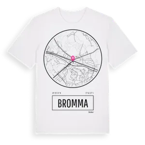 Bromma t-shirt – ekologisk bomull t-shirt från Pinshirt