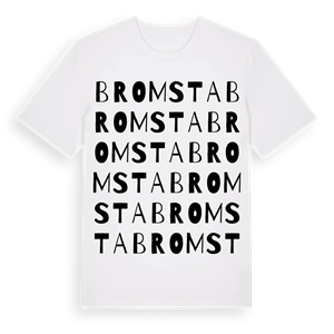 Bromsta ordlek t-shirt – ekologisk bomull t-shirt från Pinshirt