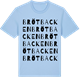 Blue Soul t-shirt med Brötbacken ordlek t-shirt