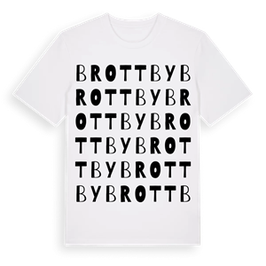 Brottby ordlek t-shirt – ekologisk bomull t-shirt från Pinshirt
