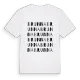 Brunna ordlek t-shirt