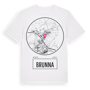 Brunna t-shirt – ekologisk bomull t-shirt från Pinshirt