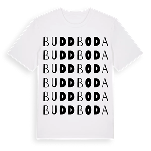 Buddboda ordlek t-shirt – ekologisk bomull t-shirt från Pinshirt