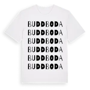 Buddboda ordlek t-shirt – ekologisk bomull t-shirt från Pinshirt