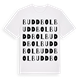 Buddbol ordlek t-shirt