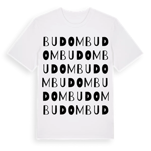 Budom ordlek t-shirt – ekologisk bomull t-shirt från Pinshirt