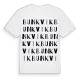 Bunkvik ordlek t-shirt
