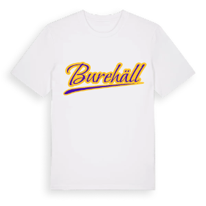 Burehäll baseball t-shirt – ekologisk bomull t-shirt från Pinshirt