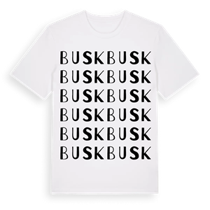 Busk ordlek t-shirt – ekologisk bomull t-shirt från Pinshirt