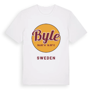 Byle cirkel t-shirt – ekologisk bomull t-shirt från Pinshirt