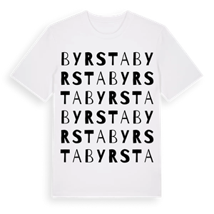 Byrsta ordlek t-shirt – ekologisk bomull t-shirt från Pinshirt