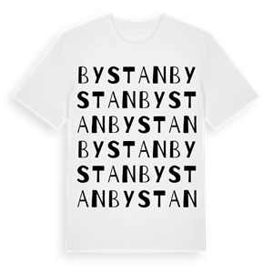 Bystan ordlek t-shirt – ekologisk bomull t-shirt från Pinshirt
