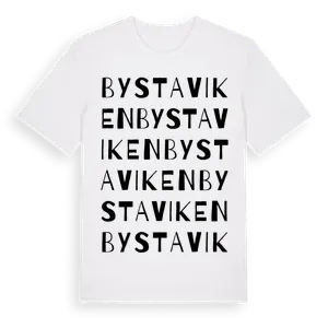 Bystaviken ordlek t-shirt – ekologisk bomull t-shirt från Pinshirt