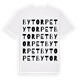 Bytorpet ordlek t-shirt