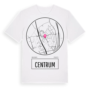Centrum t-shirt – ekologisk bomull t-shirt från Pinshirt