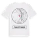 White t-shirt med Charlottenberg t-shirt