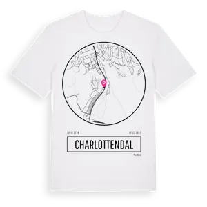 Charlottendal t-shirt – ekologisk bomull t-shirt från Pinshirt